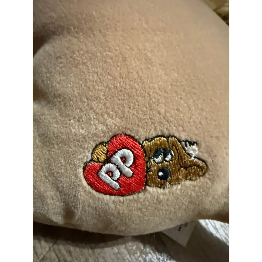 Vintage 1985 Tonka Pound Puppies Plush Dog Original Collar Korea 80s